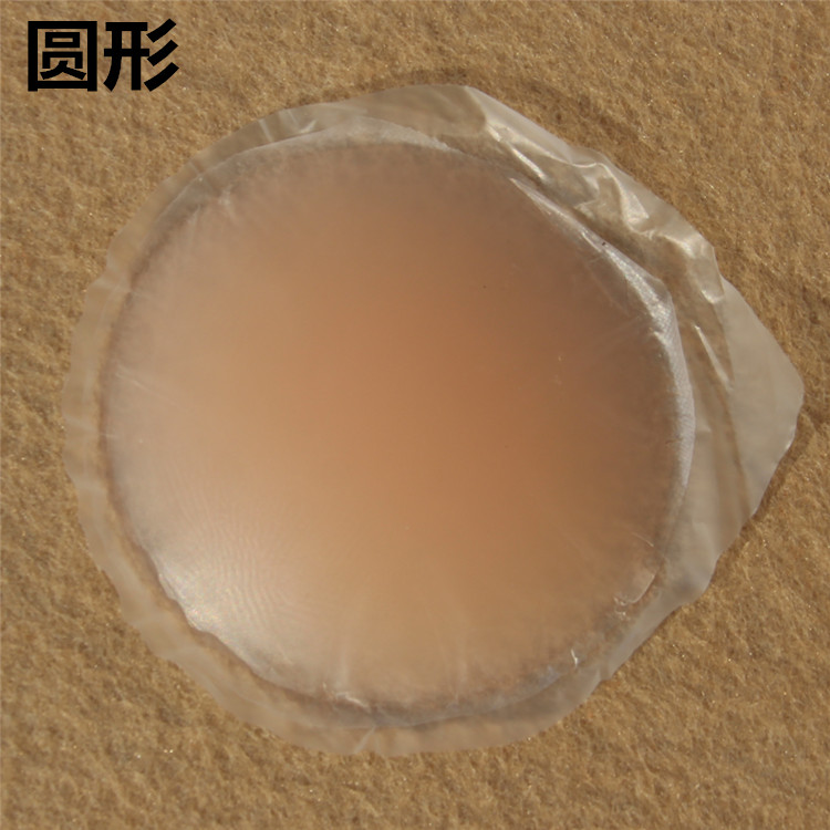 Mùa hè silicone chống chói núm vú Vô hình miếng dán ngực Silicone chống sưng núm vú (cặp) Hoa tròn miếng dán đầu nhũ hoa