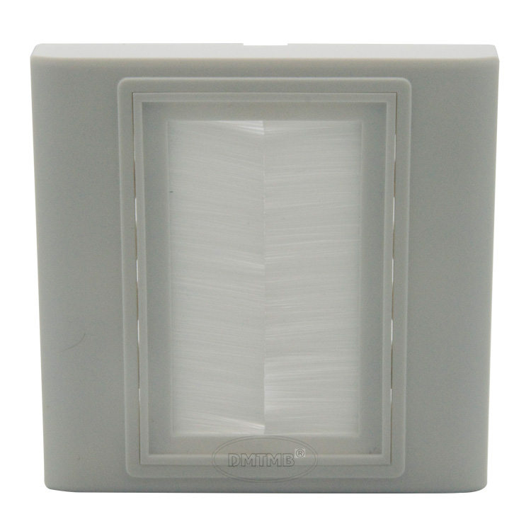 Type 86 brush dust - proof HDMI VGA speaker network line worn panel