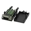 Thin 3 9 type solder-free VGA male DB15 VGA plug