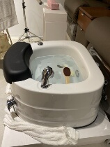 Special foot bath for nail manicure FRP acrylic with surf lantern foot bath can be adjusted hot and cold pedicure