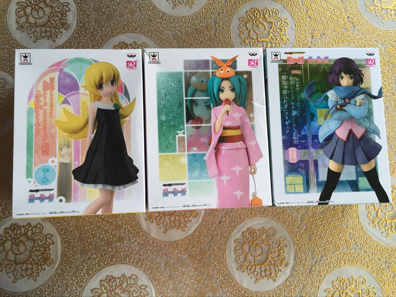 现货 Sq 景品物语系列化物语忍野忍小忍景品黑裙手办