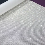 Белая наклейка, блестки для ногтей, мобильный телефон, «сделай сам»