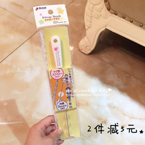 Japan Richell milk bottle straw brush water cup straw cup cleaning brush stainless steel nylon brush 1 piece