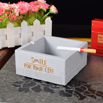 Ashtray creative personality Nordic fashion home trend living room bedroom multifunctional simple and practical square ashtray