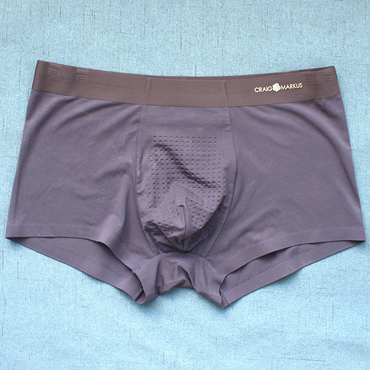 CRAIG Markus Underpants Mordale nghi Mid-eo Graphene Mens Flat Corner Panties Shorts 5028.