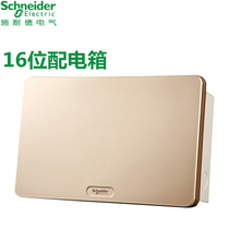 Schneidertianlang distribution box Strong electric box 16-bit loop gold concealed wiring box switch box