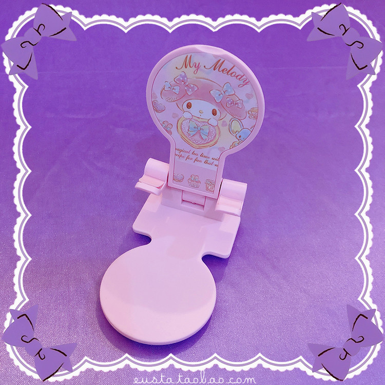 MyMelody Melotti's mobile phone stand on the phone.