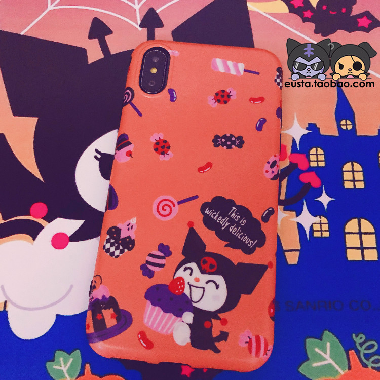 Kuromi Kuromi Halloween iPhoneX XS Frosted Phone Case Soft Case