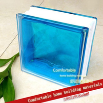 Blue inner color color Haiwei glass brick bar entrance bathroom partition wall factory direct sales super popular