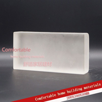 200X100X50 net white frosted crystal clear solid glass brick toilet Xuanguan partition living room background wall