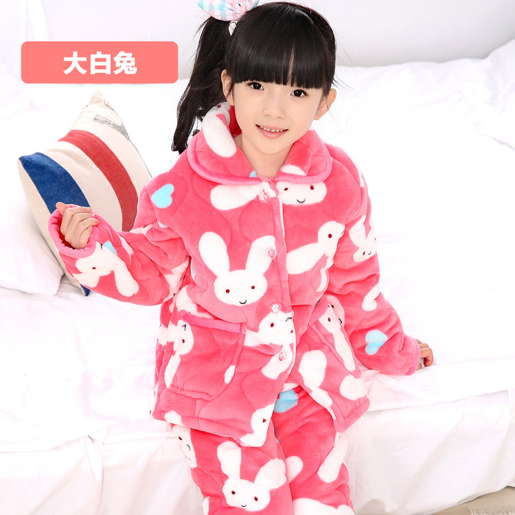 Pantoufles enfants en suède pour hiver - semelle caoutchouc - Ref 1031263 Image 12