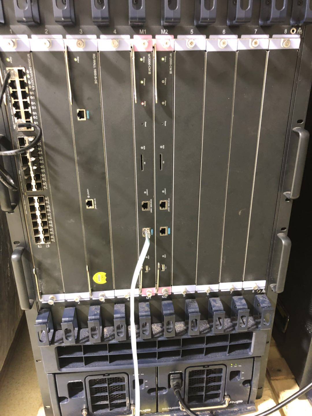 Support for the ELITE RUIJIE RG-S12010 M12000-CM III Engine Module Interface Card