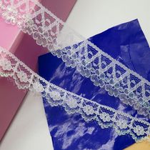 DIY handmade materials garment accessories wu dan colorful lace accessories lace 1 8 yuan 2 m