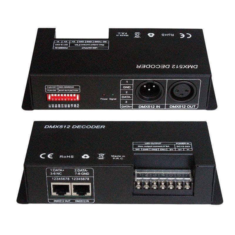Dmx512 lighting console decoder, a powerful tool for playing with light ...