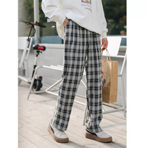 (Spot) loyal dog Small eight pear-shaped homemade-pinyin writing song h autumn Joker pants slim casual womens pants