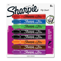 Sharpie Flip Chart Markers Bullet Tip 8 color whiteboard pen American