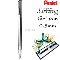 Japan pentel paitong BL625 metal pole pen gel pen ball pen business signature pen 0 5 small
