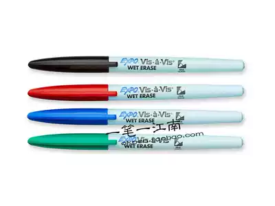 United States Sanfu water-based marker pen 16000 PCB point pen Expo Vis-A-Vis water wiping film pen