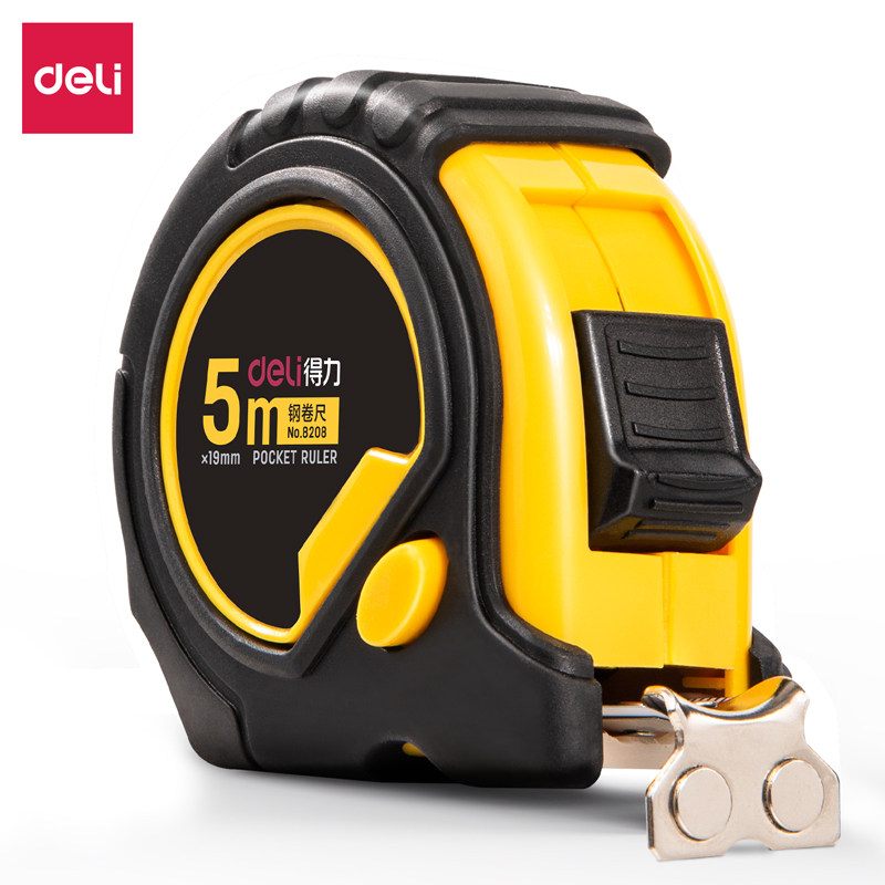 Powerful 8208 powerful magnet octopus hand 3m m 5m m 7 5m m 10m m all-inclusive plastic non-slip steel tape measure