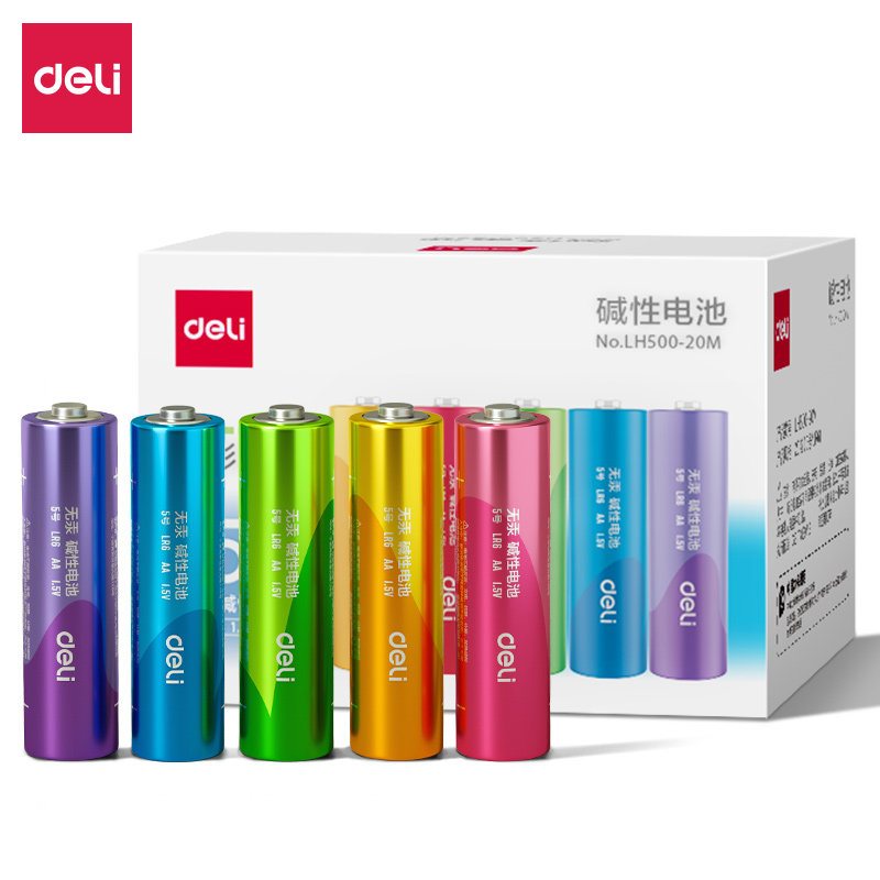Powerful HL500HL600HL700 No. 5 No. 7 No. 7 No. 1 5V Volt 5 colorful battery mercury-free alkaline battery