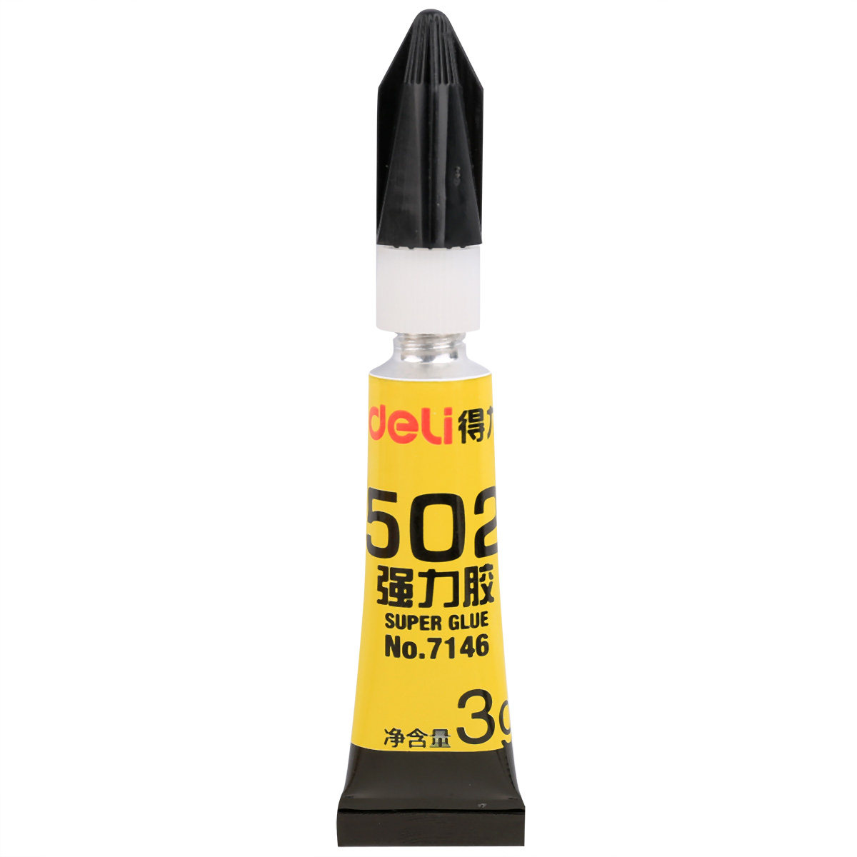 Able deli Wanuse glue 7146 small bottled 3g strong force glue water 502 strong force rubber leather liquid glue quick dry