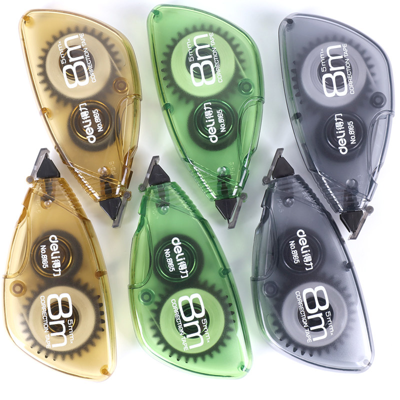 Deli 8165 6 only decoration positive belt 48 meters correction belt correction belt for students with modification belt