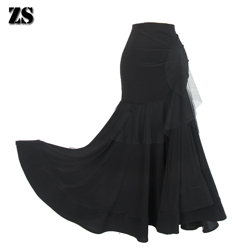 zs morden dance dress half-body adult female national standard dance practice dress dance practice bag hip sexy fish tail long dress M24 -Taobao