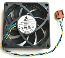  Brand new Delta 7015 7CM fan ball 4-wire speed control AFB0712HHB 12V 0 45A large air volume