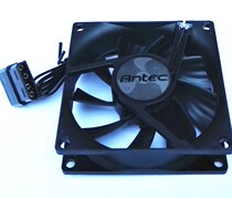 Brand new Antiac 8cm 8025 Fan 2 wire hydraulic large 4p head 12V 0 07A chassis power supply heat dissipation silent