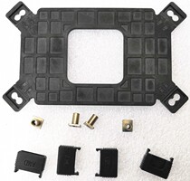 AMD backboard modified bottom plate AM2 AM3 FM1 FM2 base adjustable AM4 M3 wire hole DIY water cooling