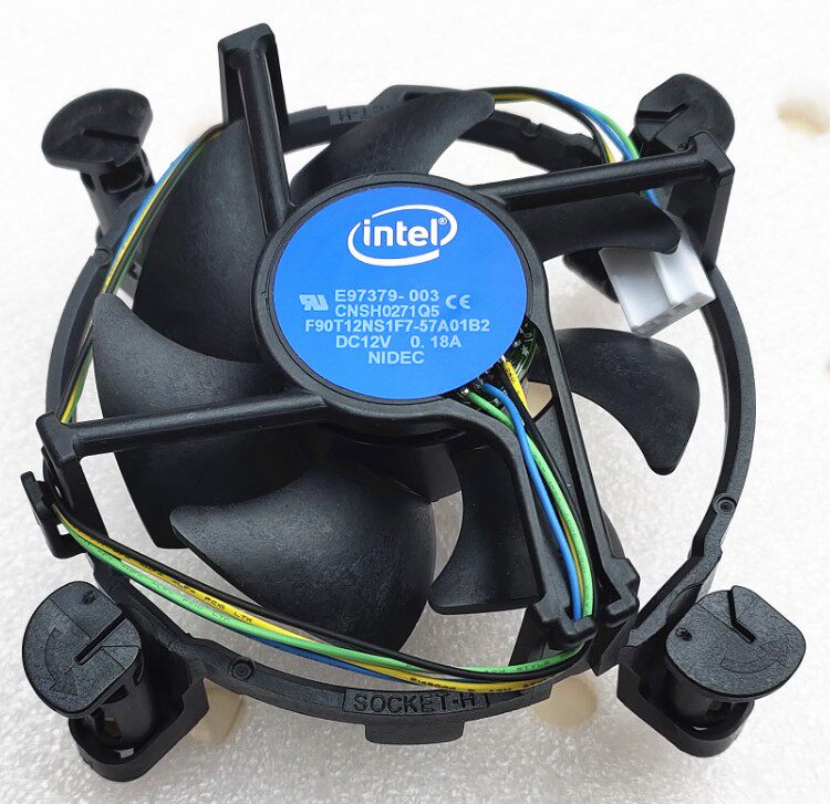 New original intel E97379-003 1151 1155 1150 1156 4-wire temperature control single fan