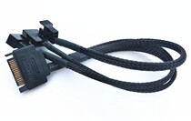 Power SATA 3 small 4Pin 3Pin plugs SATA interface power supply rotary fan 4pin adapter wire