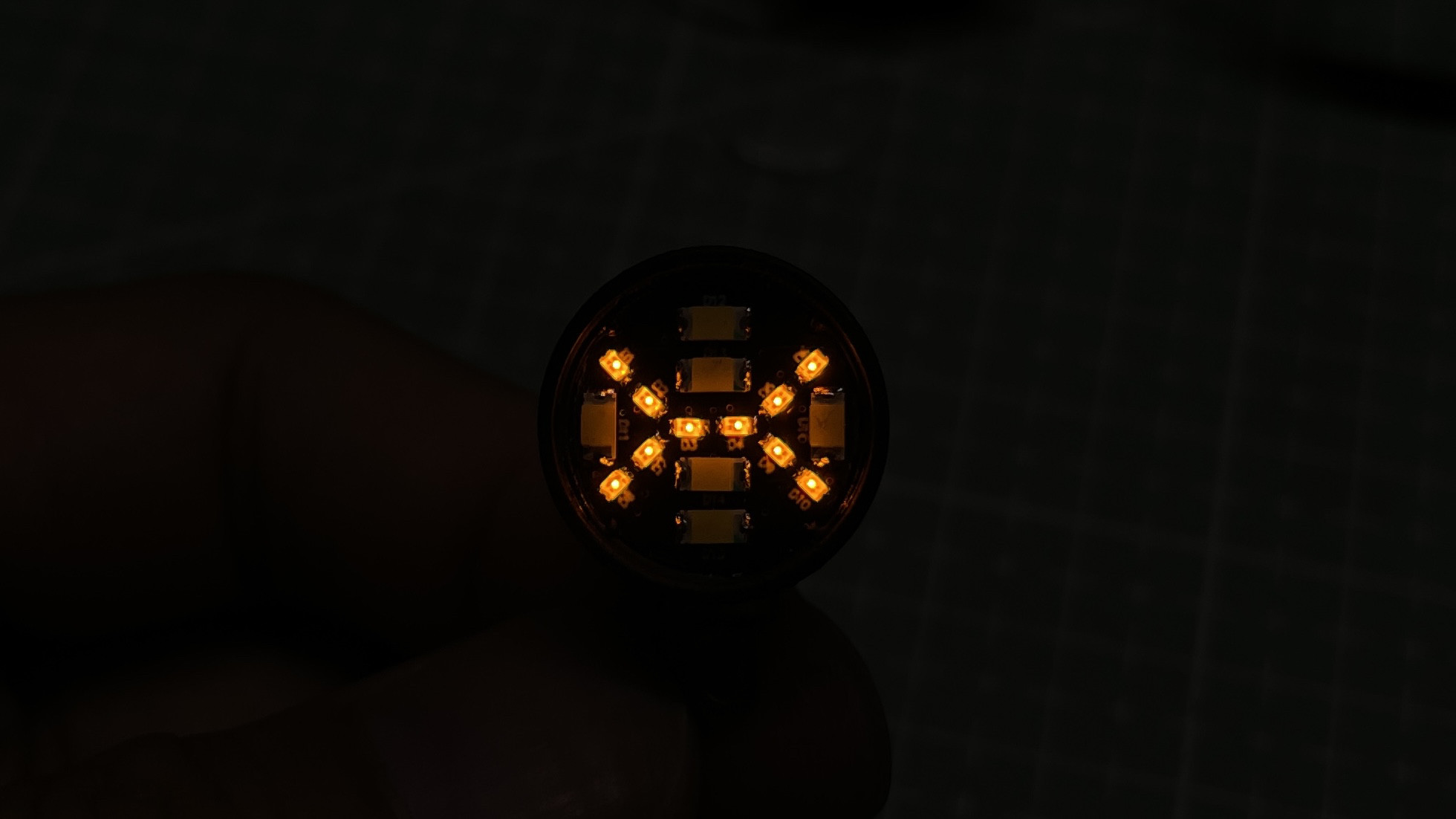 RC-Truck LED Hochleistungs-Deckenscheinwerfer Zweifarbiges Zusatzlicht für 1/14 Tamiya 1/10 RC Crawler Auto TRX4 DIY – Detail 8