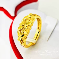 Кольцо, четырехлистный клевер