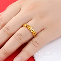 Fortune Copper Currency Ring Live