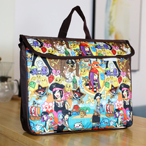 2022 Winter New Laptop IPAD Learning Office Folder A4 Protection Pack Pack Pack thicker handle