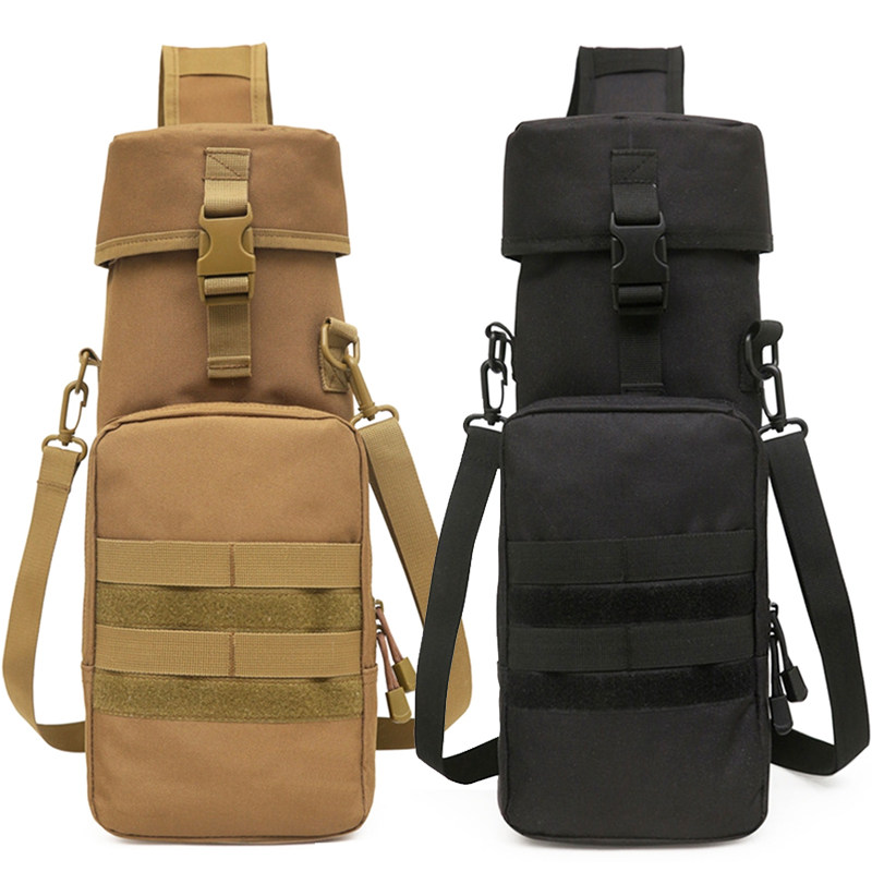 Outdoor sports kettle bag 2.5 liter large one-shoulder water bottle bag cross-body insulation multi-function water cup set men's and women's models