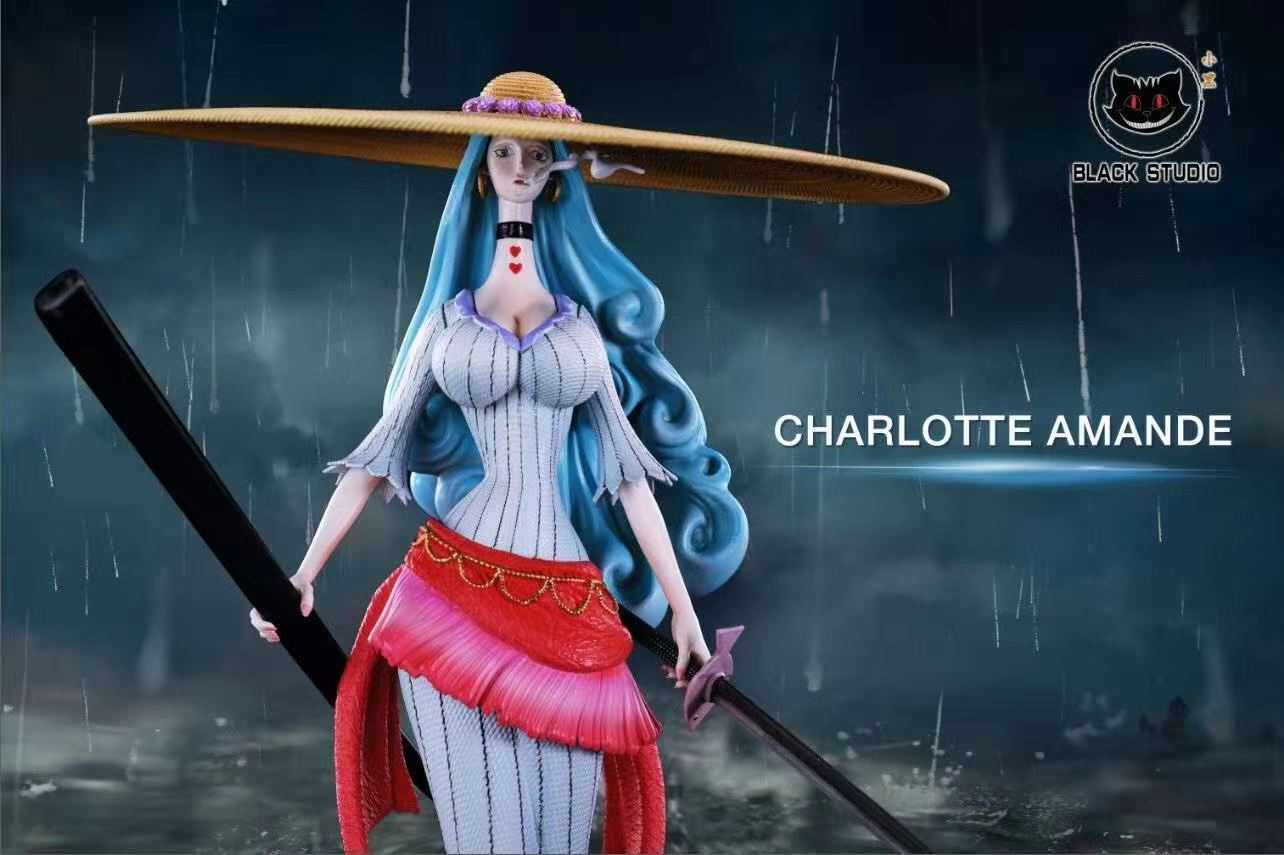 Black studio One Piece Charlotte Amande 1/6 Resin Model Painted