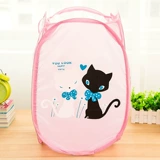 Мультяшная корзина для белья, портативная система хранения