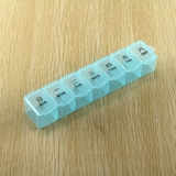 Семьдневное мини -пластиковое хранение одна неделя маленьких таблеток