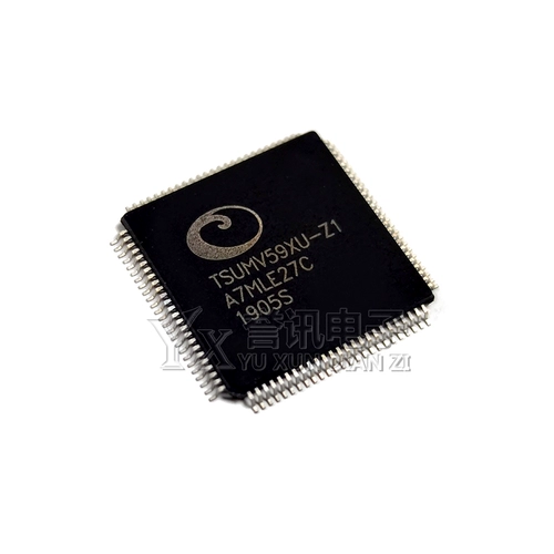 [Прямая съемка] отказался от TSUMV59XU-Z1 TSUMV59XE-Z1 QFP Package LCD Чип драйвера IC