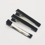 Заколка для волос, бордовый черный лебедь, челка, DIY, 7см