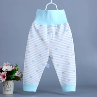 Đồ lót trẻ em mùa thu 2018 cotton 6-12 tháng tuổi 3-4 eo cao có thể mở quần nịt bụng A bộ đồ ngủ trẻ em