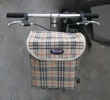 Panier pour vélo en toile - Ref 2259099 Image 4
