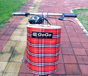 Panier pour vélo en toile - Ref 2255737 Image 7