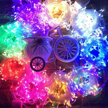 Outdoor lighting chemical factory stall camping decorative lights flashing lights christmas bar courtyard small colorful lights string lights led lights