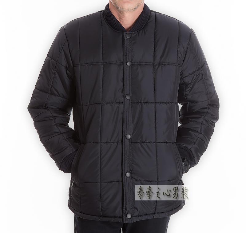 Quần áo cũ dày cotton nam áo khoác cotton của ông già Áo lót ấm mặc bố ông nội quần áo mùa đông quần áo mùa đông áo khoác kaki nam