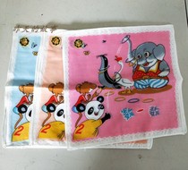 Nostalgic old stock 80-90s cotton flower handkerchief handkerchief small animals Count