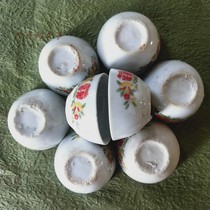 Nostalgic old stock 80s small wine glass Bulls eye cup Wine cup