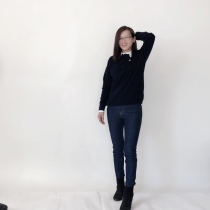 Xiaoxiao~Foreign trade Xiangjia half-sugar doctrine can be sweet and salty fashion basic thick wool knitting ~A1785